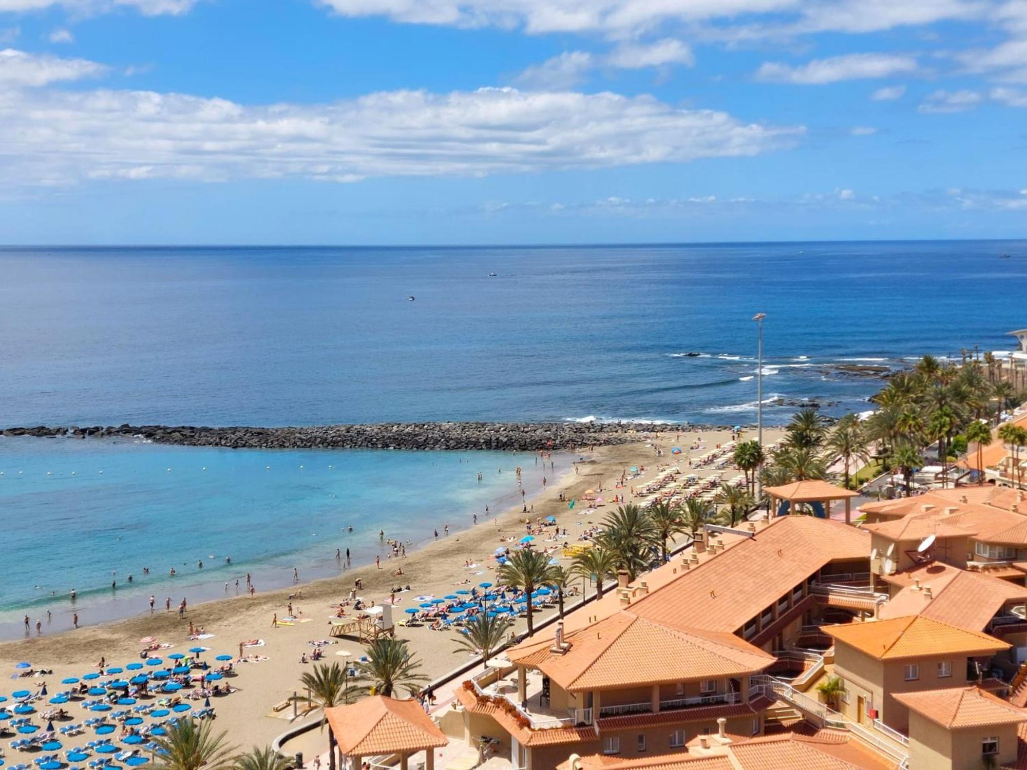Frontal Ocean View Torres Del Sol Appartement Los Cristianos  Buitenkant foto