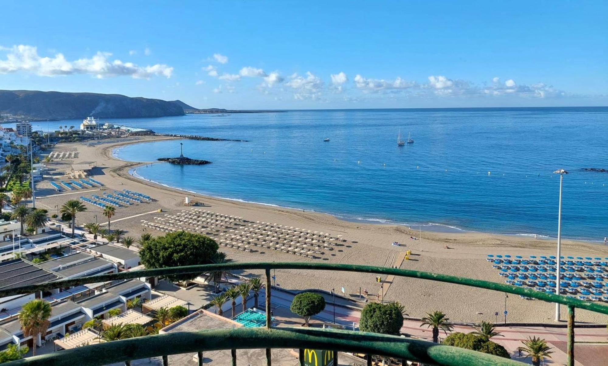 Frontal Ocean View Torres Del Sol Appartement Los Cristianos  Buitenkant foto