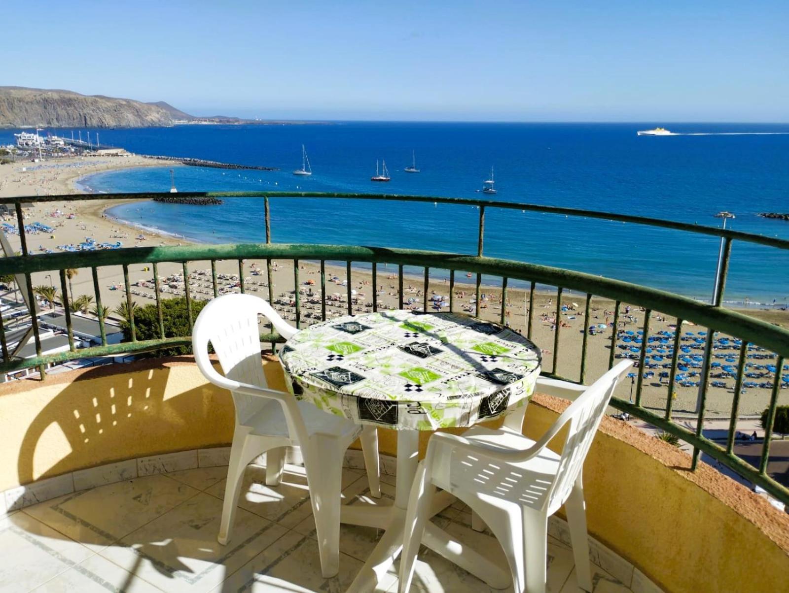 Frontal Ocean View Torres Del Sol Appartement Los Cristianos  Buitenkant foto