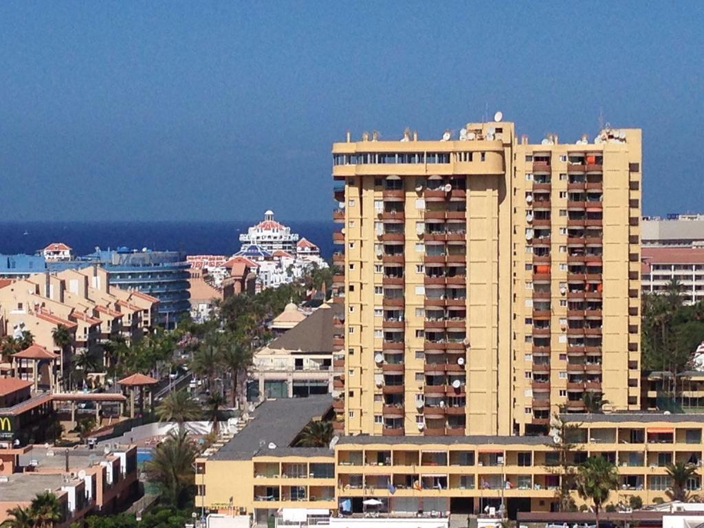 Frontal Ocean View Torres Del Sol Appartement Los Cristianos  Buitenkant foto